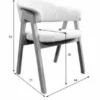 Trpezarijska stolica Mona - Slika 4